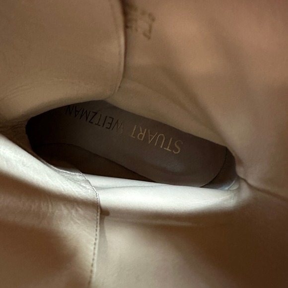 STUART WEITZMAN Kolbie Brown Leather Lace Up Combat Ankle Boots Size 7.5B - Picture 9 of 10